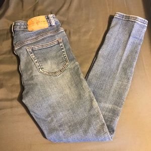 monkey ride jeans vintage - skinny high rise 1/25